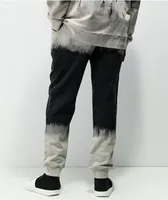 RIPNDIP Riptail Grey & Black Tie Dye Jogger Sweatpants