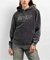 RIPNDIP Rockstar Black Wash Hoodie