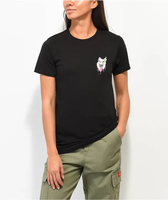 RIPNDIP Hung Up Black Tie Dye T-Shirt