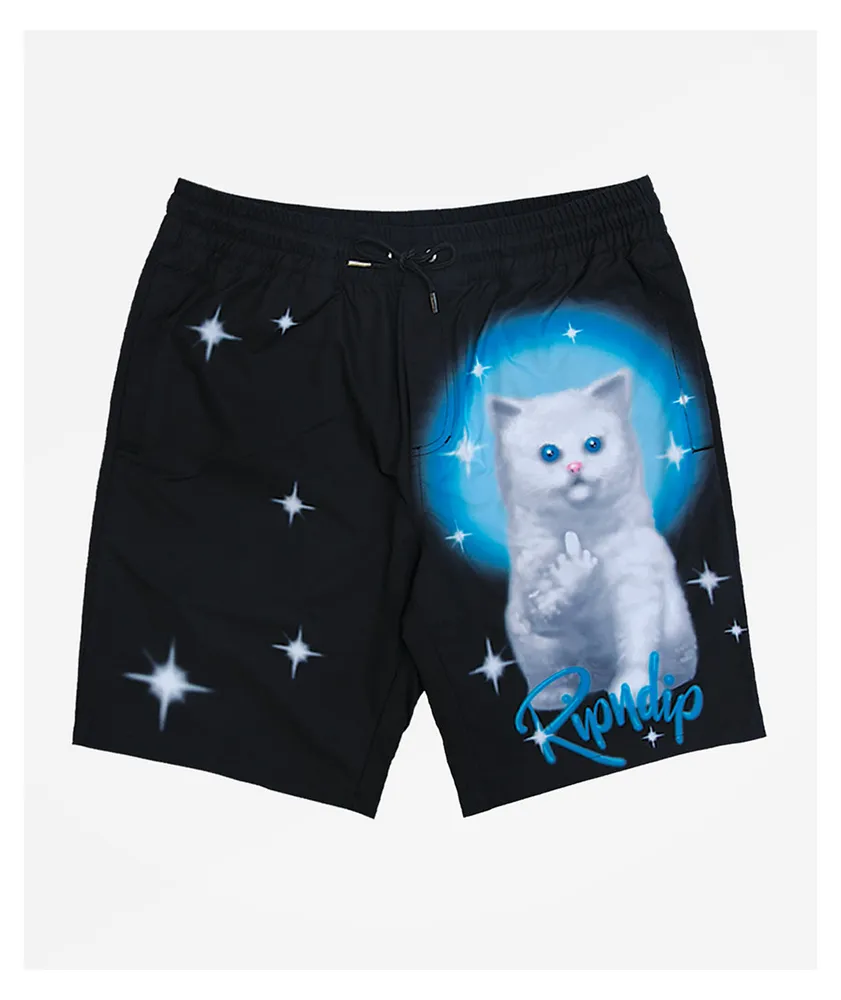 RIPNDIP Sprinkles Black Board Shorts