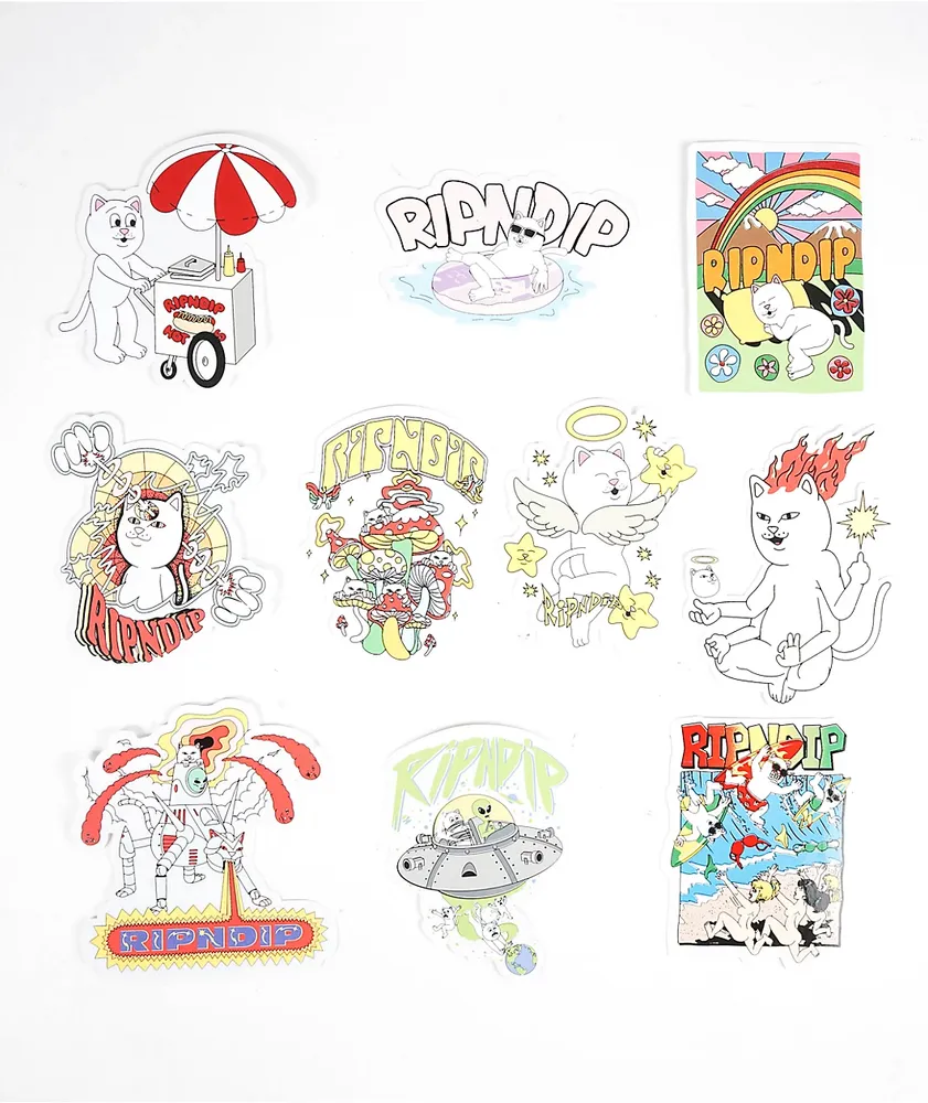 RIPNDIP Summer 22 Sticker Pack