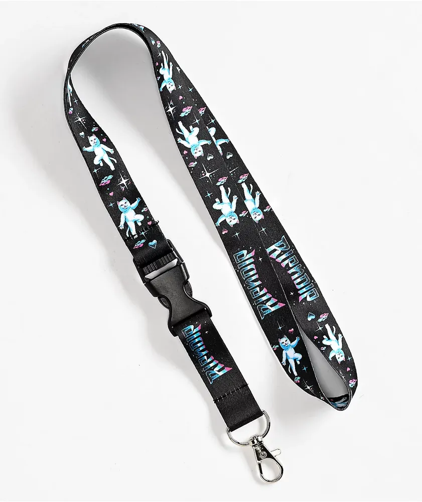 RIPNDIP Superstar Black Lanyard