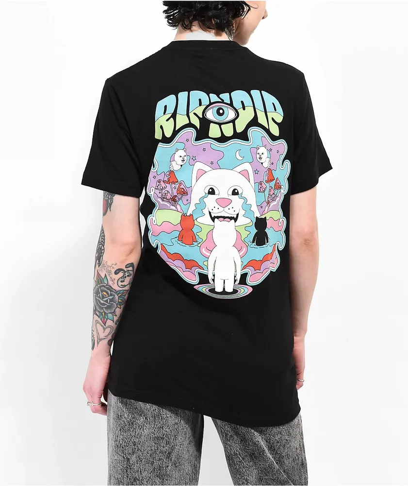 RIPNDIP Tears From Heaven Black T-Shirt