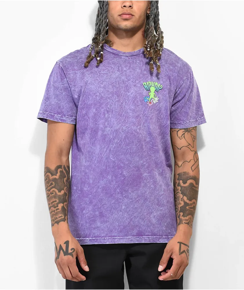 RIPNDIP The Unknown Purple Wash T-Shirt