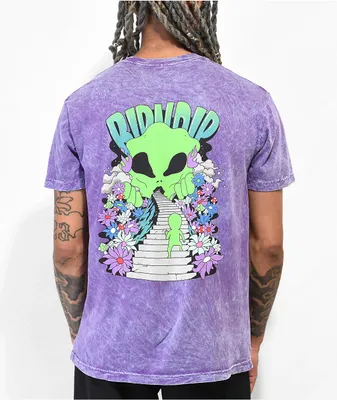 RIPNDIP The Unknown Purple Wash T-Shirt