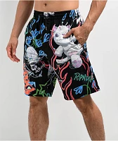 RIPNDIP Travis Black Board Shorts