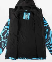 RIPNDIP Trippy Treat Black & Blue 10K Snowboard Jacket 2023