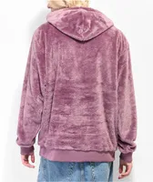 RIPNDIP Waves Mauve Sherpa Hoodie