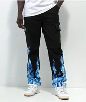 RIPNDIP Zeta Black Cargo Pants