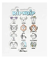 RIPNDIP Zodiac Sticker