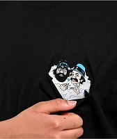 RIPNDIP x Cheech & Chong Black Pocket T-Shirt