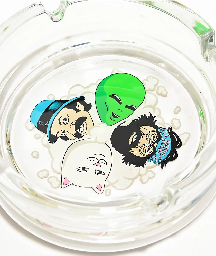 RIPNDIP x Cheech And Chong Puff Puff Glass Ashtray