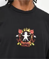RIPNDIP x World Industries Black T-Shirt