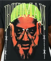 RODMAN BRAND Barbwire Washed Black T-Shirt