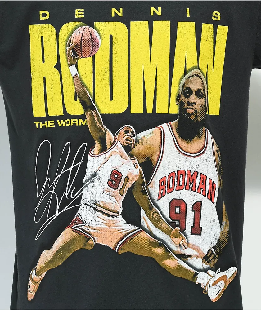 RODMAN BRAND Classic Washed Black T-Shirt