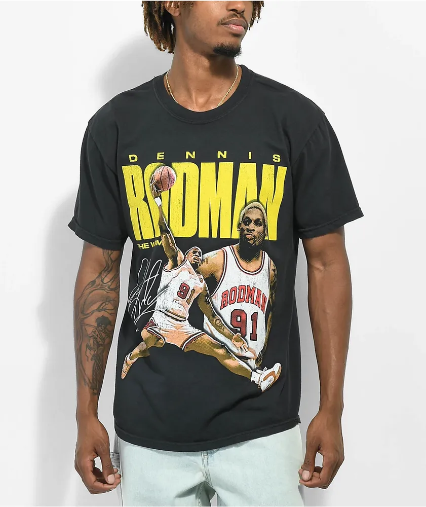 RODMAN BRAND Classic Washed Black T-Shirt