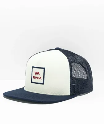 RVCA All The Way Navy Trucker Hat