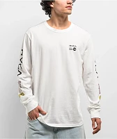 RVCA Artist Network Program White Long Sleeve T-Shirt