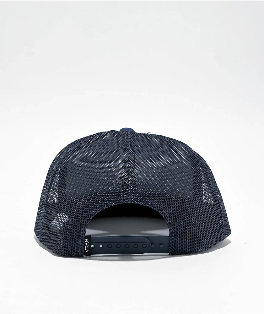 RVCA Basecamp Navy Blue Trucker Hat