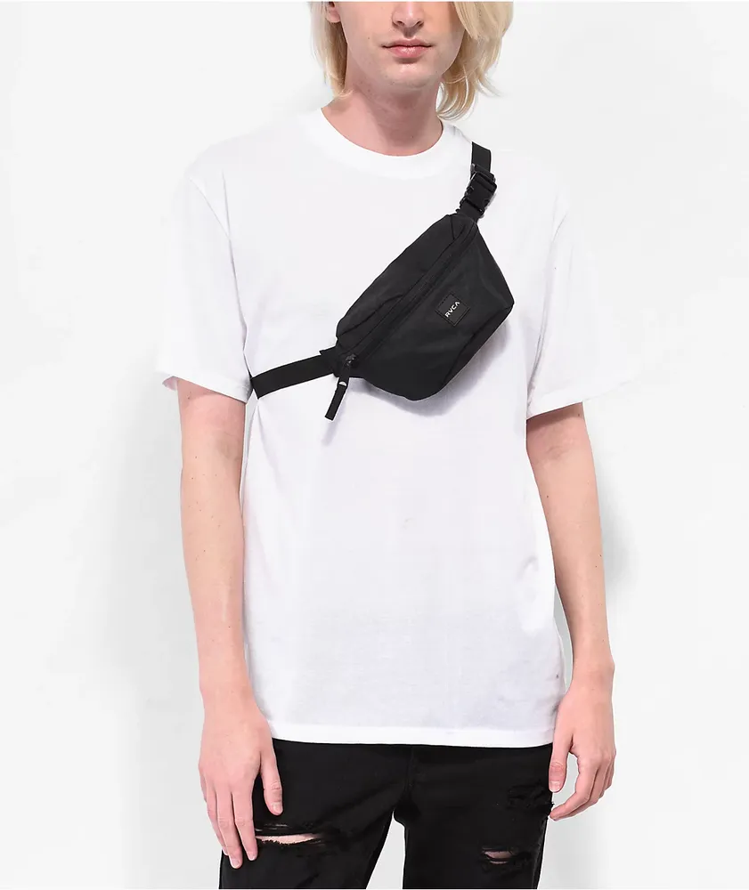 RVCA Black Fanny Pack