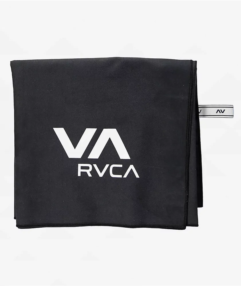 RVCA Black Sport Towel