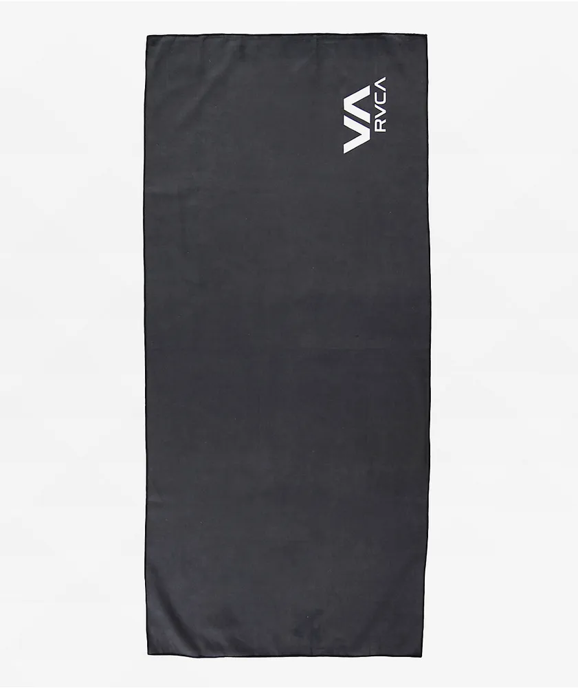 RVCA Black Sport Towel