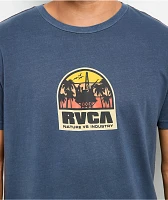 RVCA Bluffset Navy T-Shirt