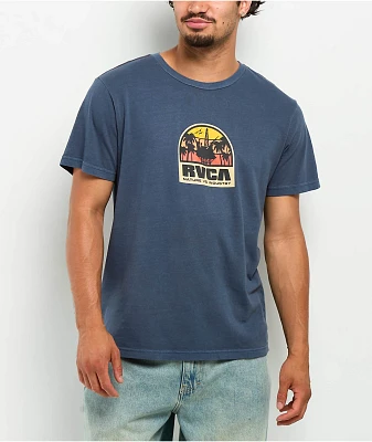 RVCA Bluffset Navy T-Shirt