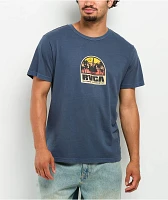 RVCA Bluffset Navy T-Shirt