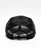 RVCA Call Box Black Trucker Hat