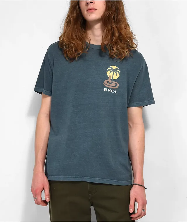 RVCA Cobra Mirage Blue T-Shirt