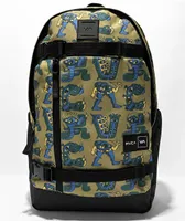 RVCA Curb Skate Avocado Backpack