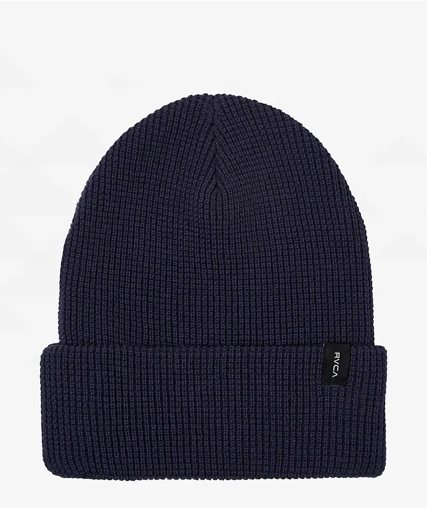 RVCA Dayshift Navy Blue Beanie