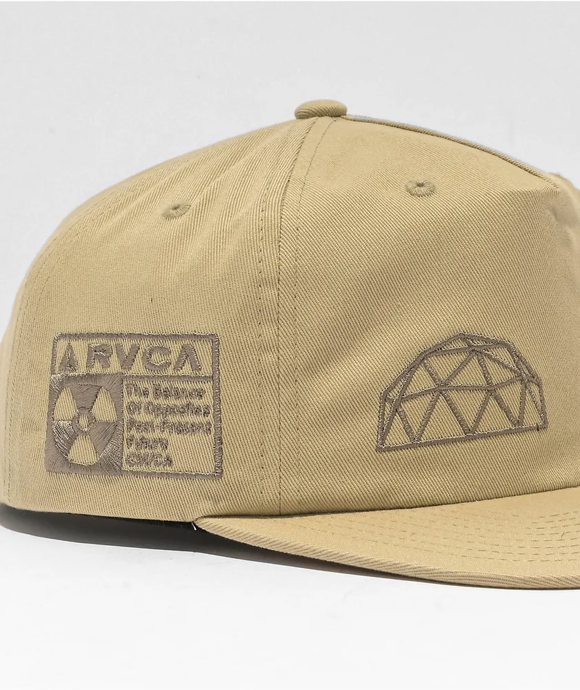 RVCA Infografik Khaki Snapback