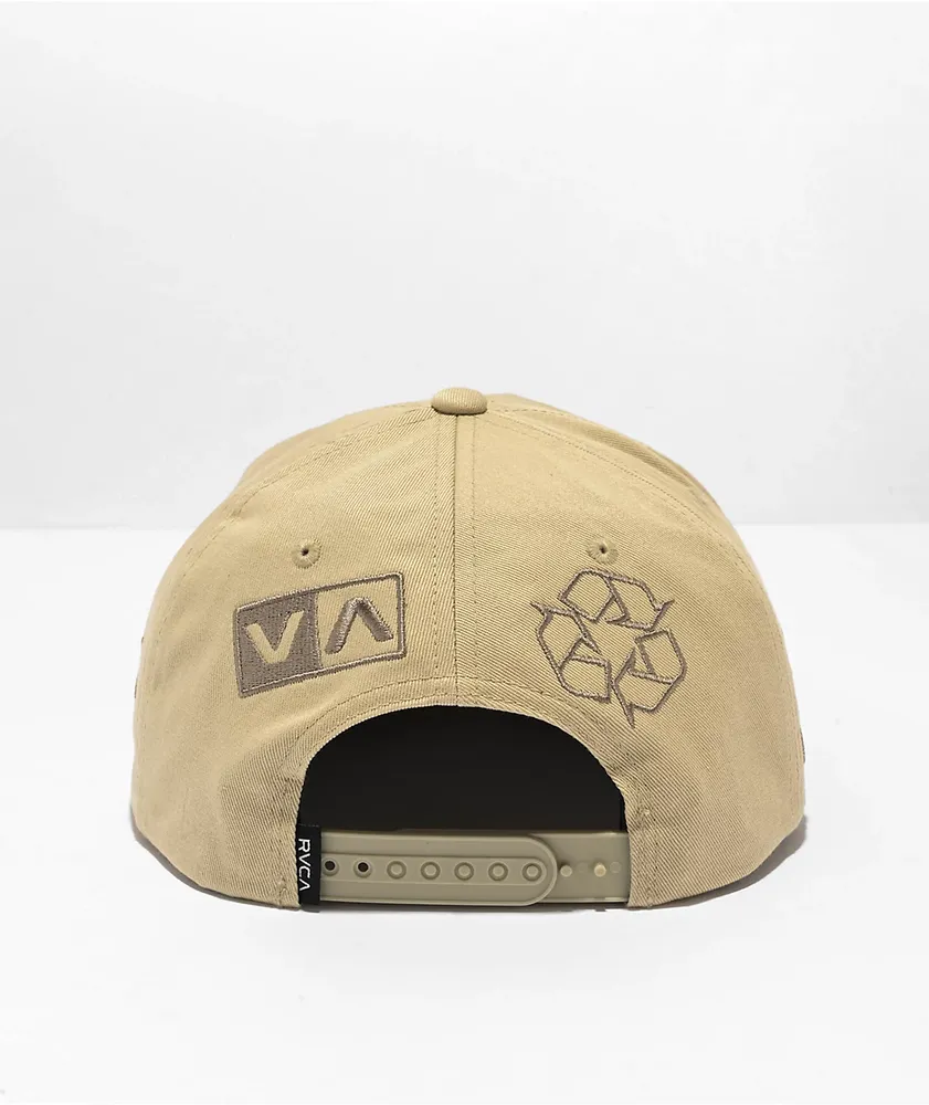 RVCA Infografik Khaki Snapback