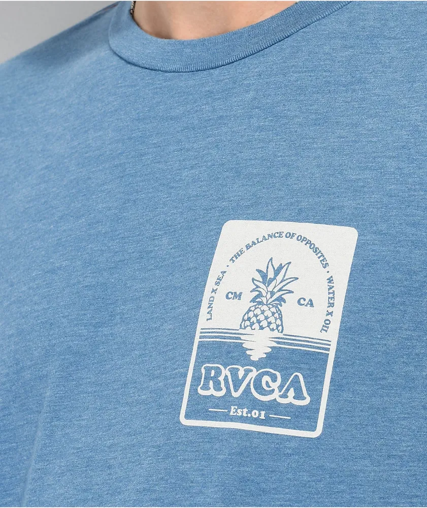 RVCA Landsee Blue T-Shirt