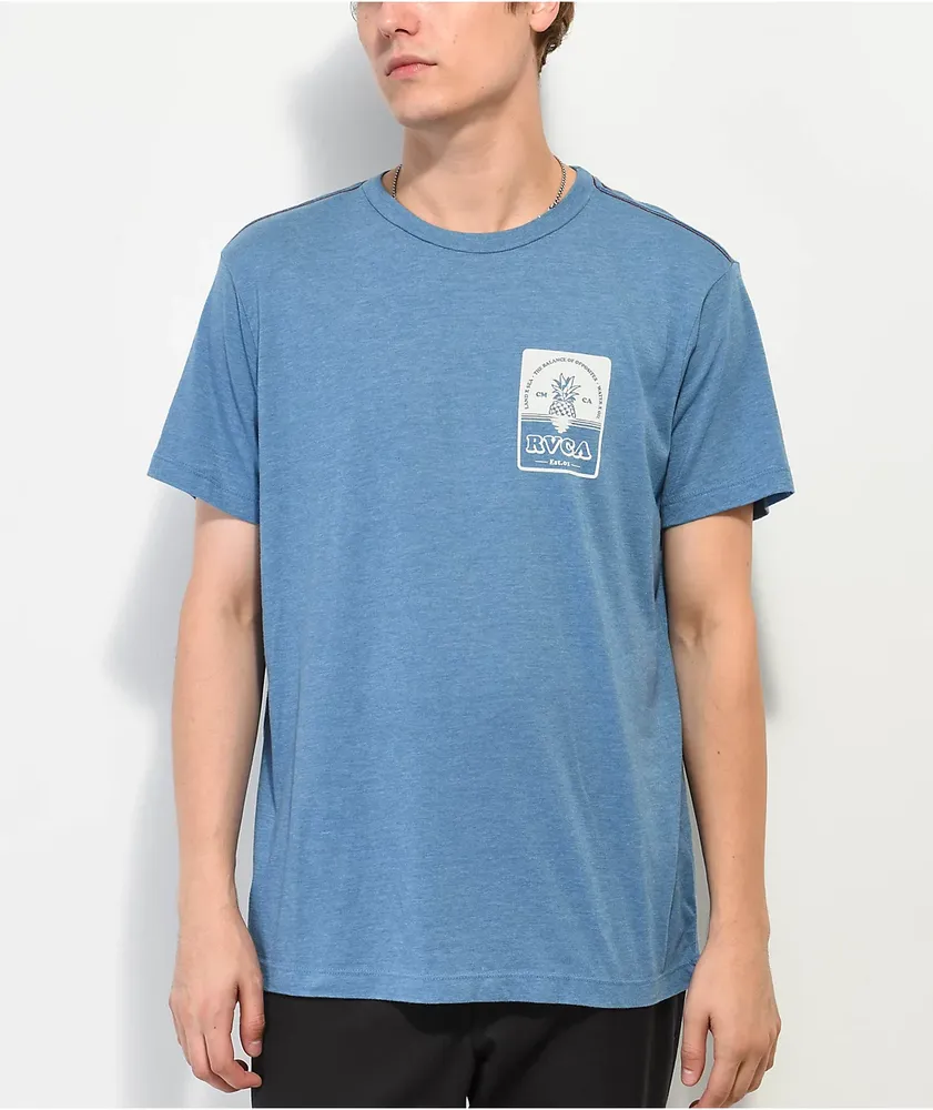 RVCA Landsee Blue T-Shirt