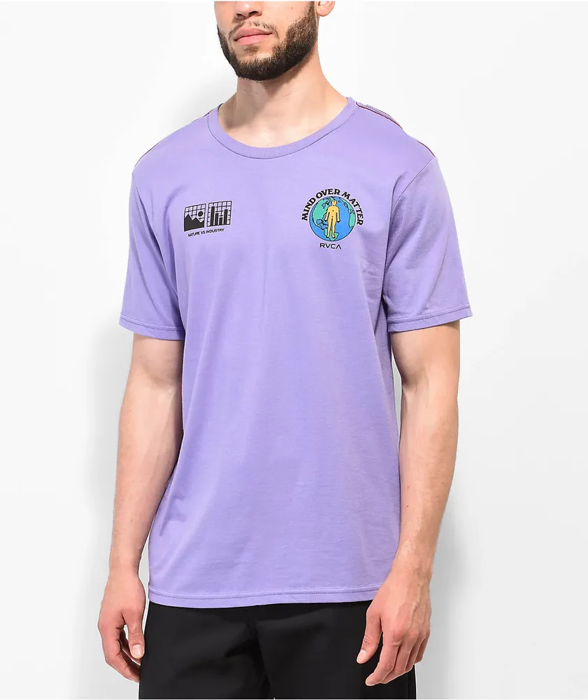 RVCA Over Matter Purple T-Shirt