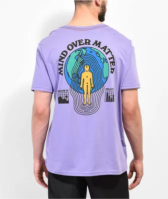 RVCA Over Matter Purple T-Shirt