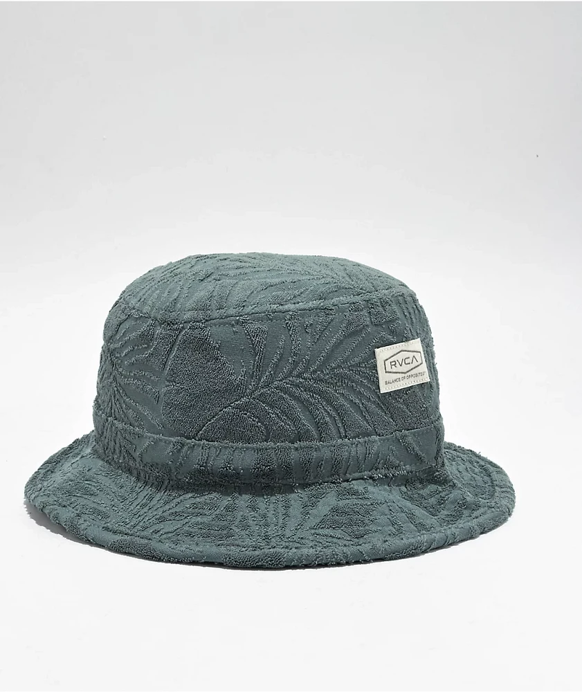 RVCA Palms Down Balsam Green Bucket Hat