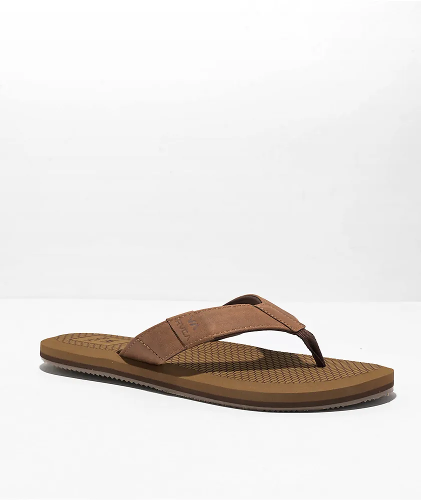 RVCA Sandbar Tan Sandals