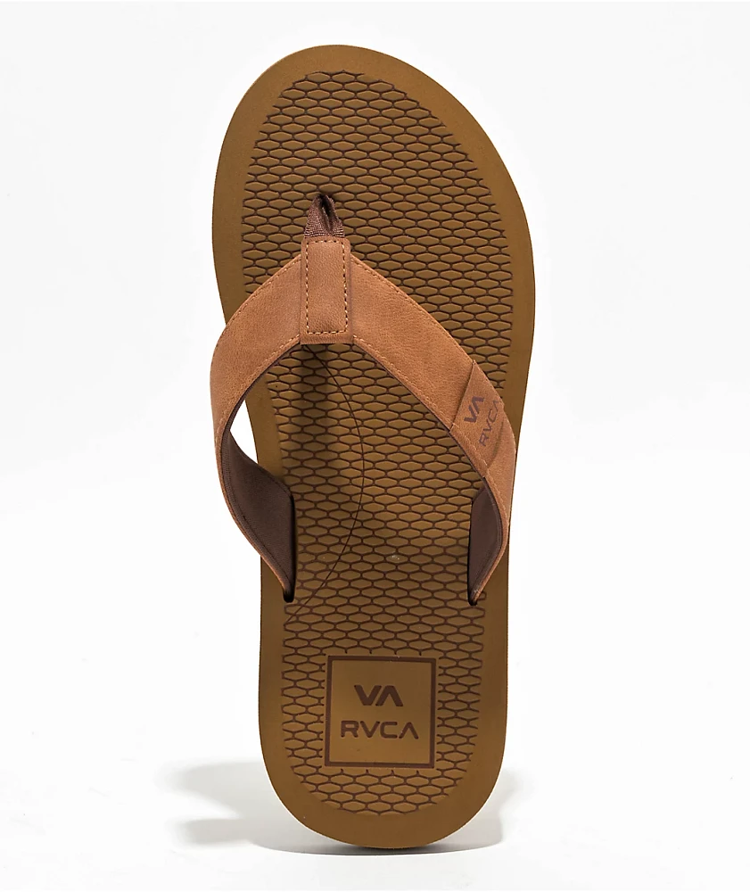 RVCA Sandbar Tan Sandals