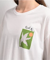 RVCA Starfish White Baggy T-Shirt