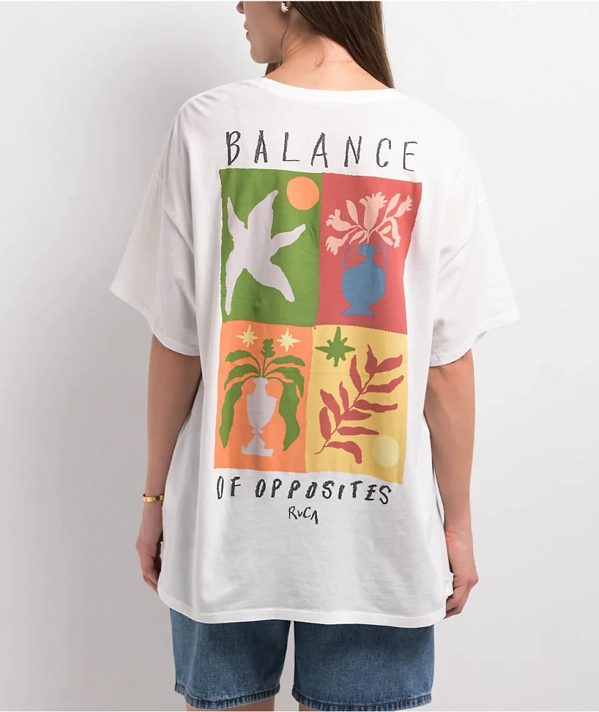 RVCA Starfish White Baggy T-Shirt