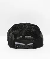 RVCA Sticker Black Trucker Hat