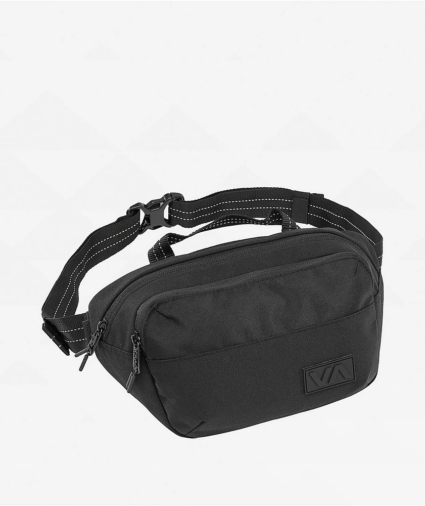 RVCA Surplus Black Fanny Pack