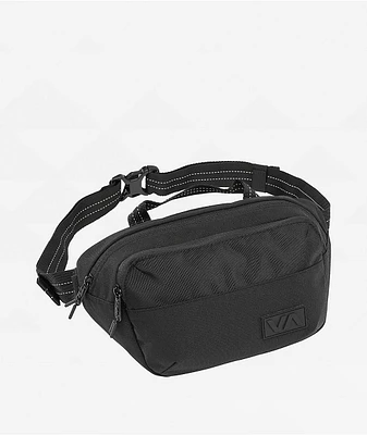 RVCA Surplus Black Fanny Pack