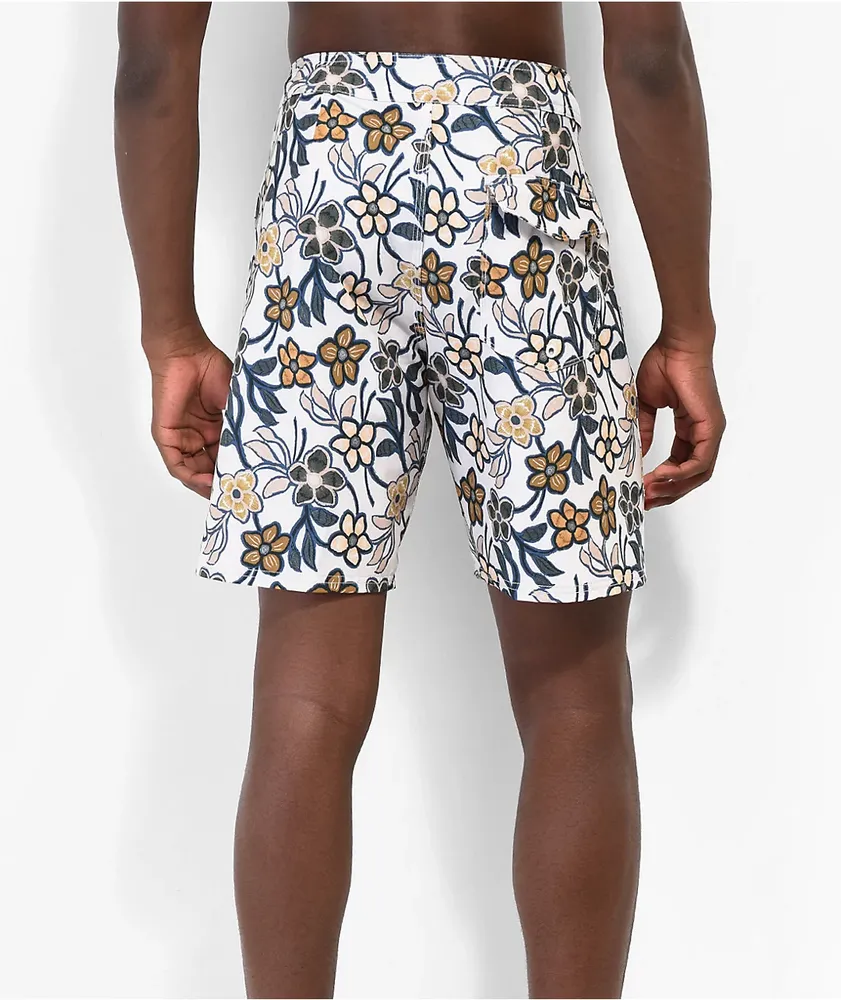 RVCA VA Silver Floral Board Shorts