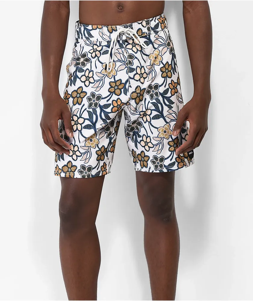 RVCA VA Silver Floral Board Shorts