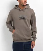 RVCA Wide Angle Brown Hoodie